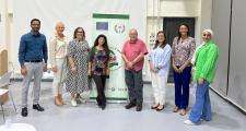 BASW NI delegates with a group of Jordanian Social Workers