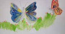 A piece of art created by Nonita Grabovskyte