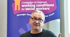 John McGowen at the fringe event 2025