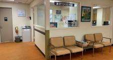 Hospital seating area