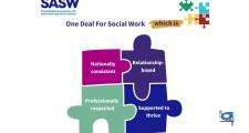 One deal for social work logo