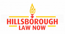 Graphic stating Hillsborough Law Now
