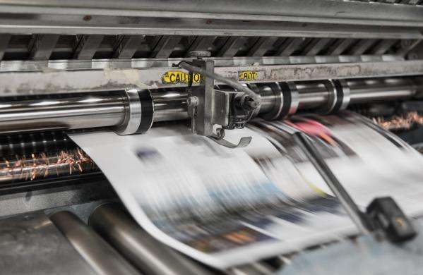 newspapers printing