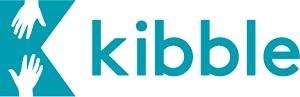 Kibble company logo in blue