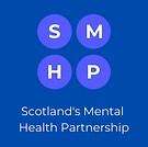 logo with letters SMPH and Scotland's mental Health Partnership written below