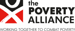 Logo with text reading "the Poverty Alliance"
