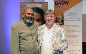 Zac McBreen, BASW Cymru Social Worker of the Year Awards 2019