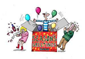 Season's Greetings e-card by Harry Venning