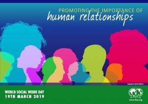 Promoting Importance of Human Relationships - World Social Work Day 2019