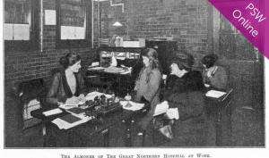 psw online almoner An almoner at work at London's Great Northern Hospital