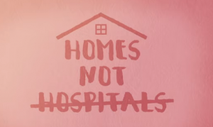 Homes not hospitals campaign image from National Autistic Society