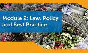 module 2 box image Module 2: Law, Policy and Best Practice